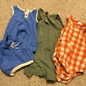 Cat and jack rompers